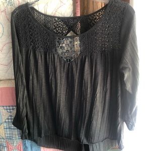 Cute Boho American Eagle Top